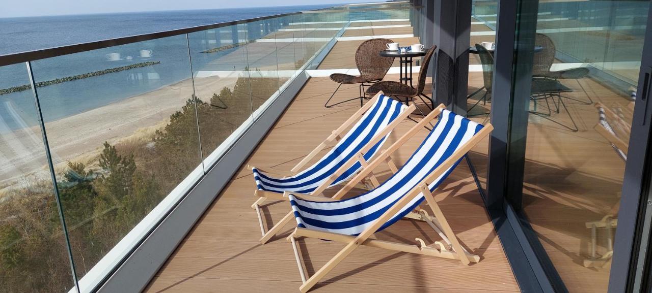 Apartament Morski Widok Nautic Park 51 Darlowko Exteriör bild
